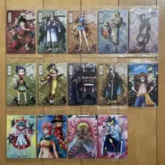 ワンピースウエハース☆侍の国 14枚まとめ
