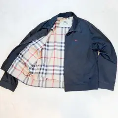 BURBERRY バーバリー スウィングトップ メガチェック ノバチェック 黒