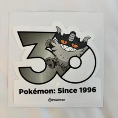 ポケモン 30周年 ステッカー 韓国限定 ニャイキング - メルカリ