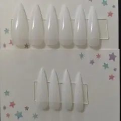 サイズ確認用　ネイルチップ  ロングポイント