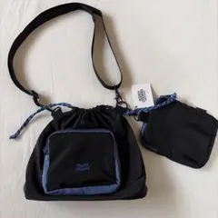 rodeo crowns ロデオクラウンズ　巾着　バッグ ブラック 新品のサムネイル