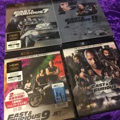 ワイルドスピード 4K UHD Blu-ray セット　未開封新品