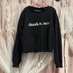 Ariana Grande H&M スウェット ブラック M