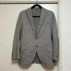 DRESSTERIOR ドレステリア チェック ビジネスジャケット 44 メンズ