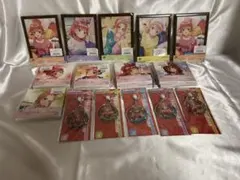 五等分の花嫁 一番くじ キャンバスボード アクリルキーホルダー セット
