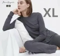 新品　ユニクロ　ヒートテック　ウール　クルーネックT マメクロゴウチ マメ