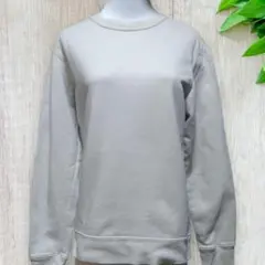 ZARA レディース トレーナー クリーム色 アイボリー クルーネック 590