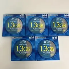 新品　MITSUBISHI GIGAMO 1.3GB MOディスク 5枚セットのサムネイル