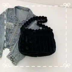 ふわもこバッグ ファーバッグ ショルダートート　 ふわふわ ボア もこもこ
