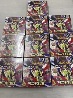 ポケモンカードゲーム ムニキスゼロ BOX未開封品シュリンク付き10個セット