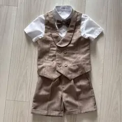 男の子 120cmフォーマル 半袖 キッズ 誕生日 結婚式 発表会 演奏会