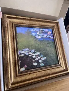 モネ　睡蓮のとき　ミニ複製画