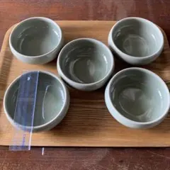 陶器製 ボウル 5個セット 貫入