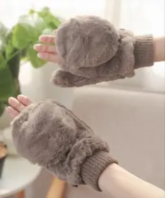 SHEIN シーイン 手袋　グレージュ