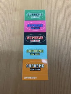 SUPREME ロゴステッカー 5枚セット