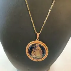 LANVIN ヴィンテージ ランバン リモージュペンダントネックレス