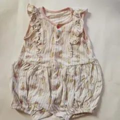 アプレレクール　女の子　ロンパース　70