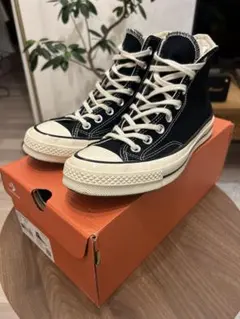Converse チャックテイラー CT70 ハイカット ブラック　25㎝