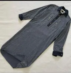 はなりん様専用 45R ヒッコリーワンピース　マキシ丈