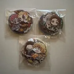 鬼滅の刃 キャラばんちょうこう缶バッジ 3個セット
