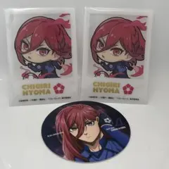 ブルーロック　 千切豹馬　クリアフォトカード　コースターコレクション　ダイソー