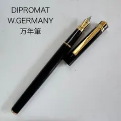 新品★廃盤★ヴィンテージ★イヴ・サンローラン　万年筆 廃番 ヴィンテージ イブサンローラン YSL 万年筆 ブラック ゴールド