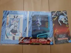 ホロライブ きゅんキャラ賞　ラバーチャーム　ポストカードセット　兎田ぺこら