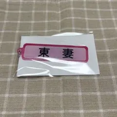 千葉ロッテマリーンズ 東妻勇輔 アクリルネームキーホルダー パワプロ