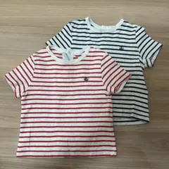 PETIT BATEAU ボーダーTシャツ 2枚セットのサムネイル