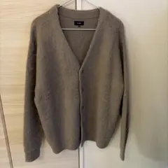 BEAMS モヘア混 カーディガン