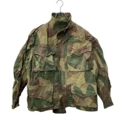 Vintage 50s ベルギー軍 ブラッシュストロークカモ デニソンスモック
