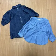 まとめ売り こども服 100cm シャツ2点セット