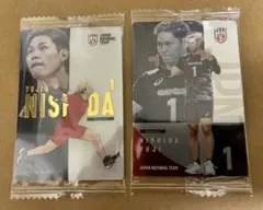 バレーボール男子日本代表 ver.ツインウエハース 西田有志 SP ノーマル