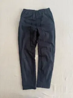 UNIQLO ウォームイージーパンツ 暖パン 黒 ブラック 150 美品