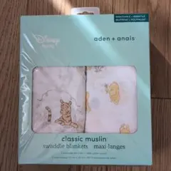 【新品未使用】Disney baby aden + anais おくるみ 2枚