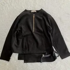 クルニ CULLNI ハーフジップ　アシンメトリー　ニット　サイズ2 メンズのサムネイル