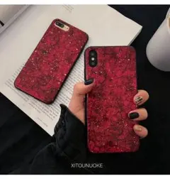 【送料無料】赤　iphone11proケース　TPU素材