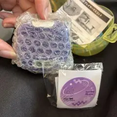 本当に録音再生！ポータブルCDプレイヤーマスコット パープル ガチャ