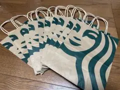 スターバックス 紙袋　ショッパー10枚セット