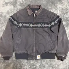 【貴重】Carhartt SANTAFEジャケット ネイティブ柄