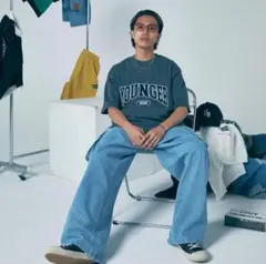 Younger Song×9090s Tシャツ スミ