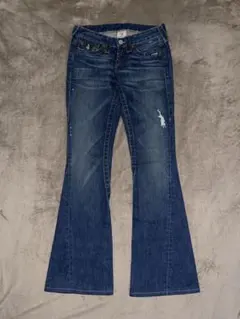 トゥルーレリジョン フレア デニム W25 TRUE RELIGION JOEY - メルカリ