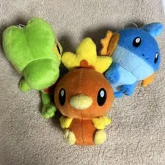 コロっとまんまるぬいぐるみ　ホウエン御三家