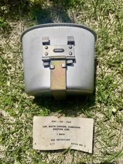 アメリカ軍M67装備 キャンティーンカバー/キャンティーン/カップ 実物放出良品 アメリカ軍M67装備キャンティーンセット/カップ/カバー実物放出良品