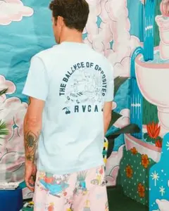 RVCA メンズ LUKE P CURIOSO SS Ｔシャツ サーフ ルーカ