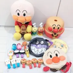 アンパンマン まとめ売り お風呂 いす 桶 ソープボトル ぬいぐるみ リュック