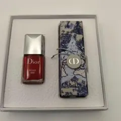 新品 Dior ディオール ノベルティ リップケース ネイルセット