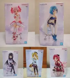 まどか・さやか・ほむら・マミ・杏子 ➕アルティメットマドカ・ホムラ