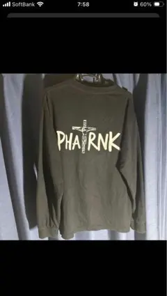 ほ*♡様 PHARNK 長袖カットソー ブラックのサムネイル