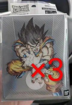 ドラゴンボールスーパーダイバーズ　オフィシャルデッキケース　& カード3種